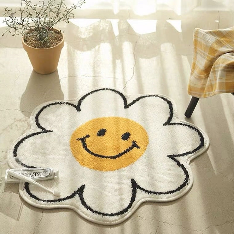 Girly Flower Rug