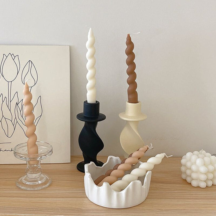 フレンチ ツイスト ロングキャンドル / French twist long candle
