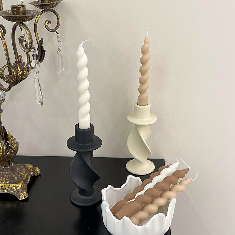 フレンチ ツイスト ロングキャンドル / French twist long candle