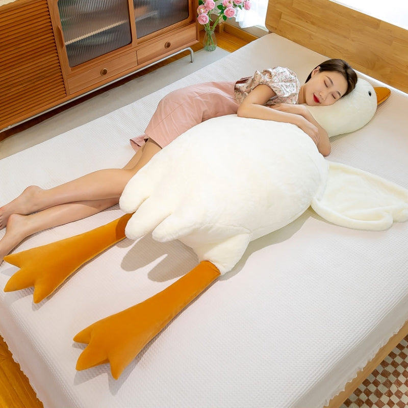 ビッグ アヒル クッション ぬいぐるみ / Big Duck Cushion Plush - kocol