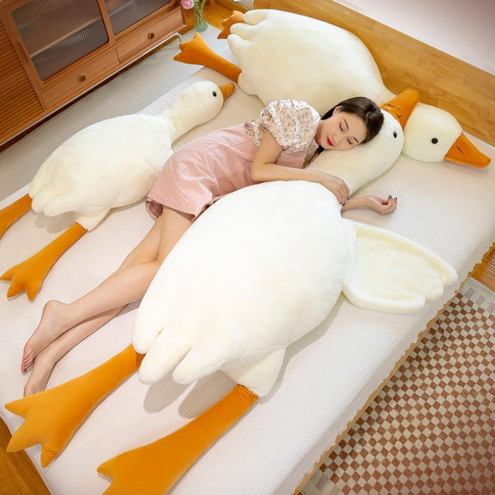 ビッグ アヒル クッション ぬいぐるみ / Big Duck Cushion Plush - kocol