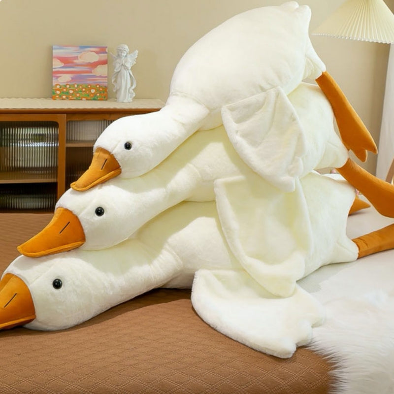 ビッグ アヒル クッション ぬいぐるみ / Big Duck Cushion Plush - kocol