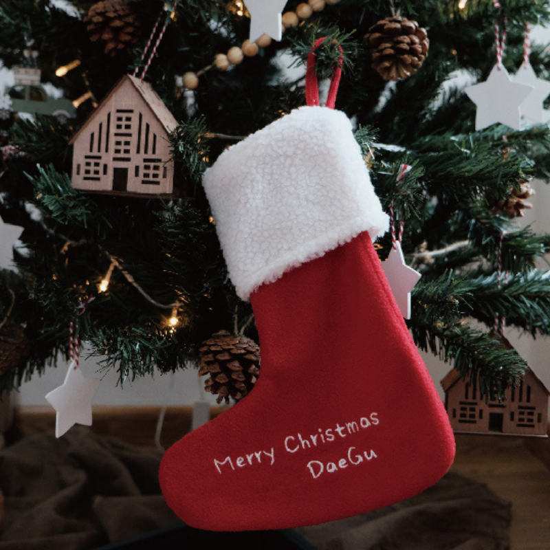 【カスタマイズ対応】クリスマスソックス kocol