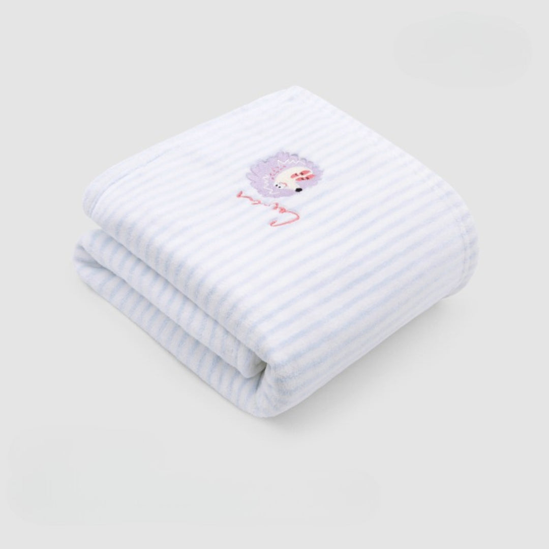 Striped antibacterial towel