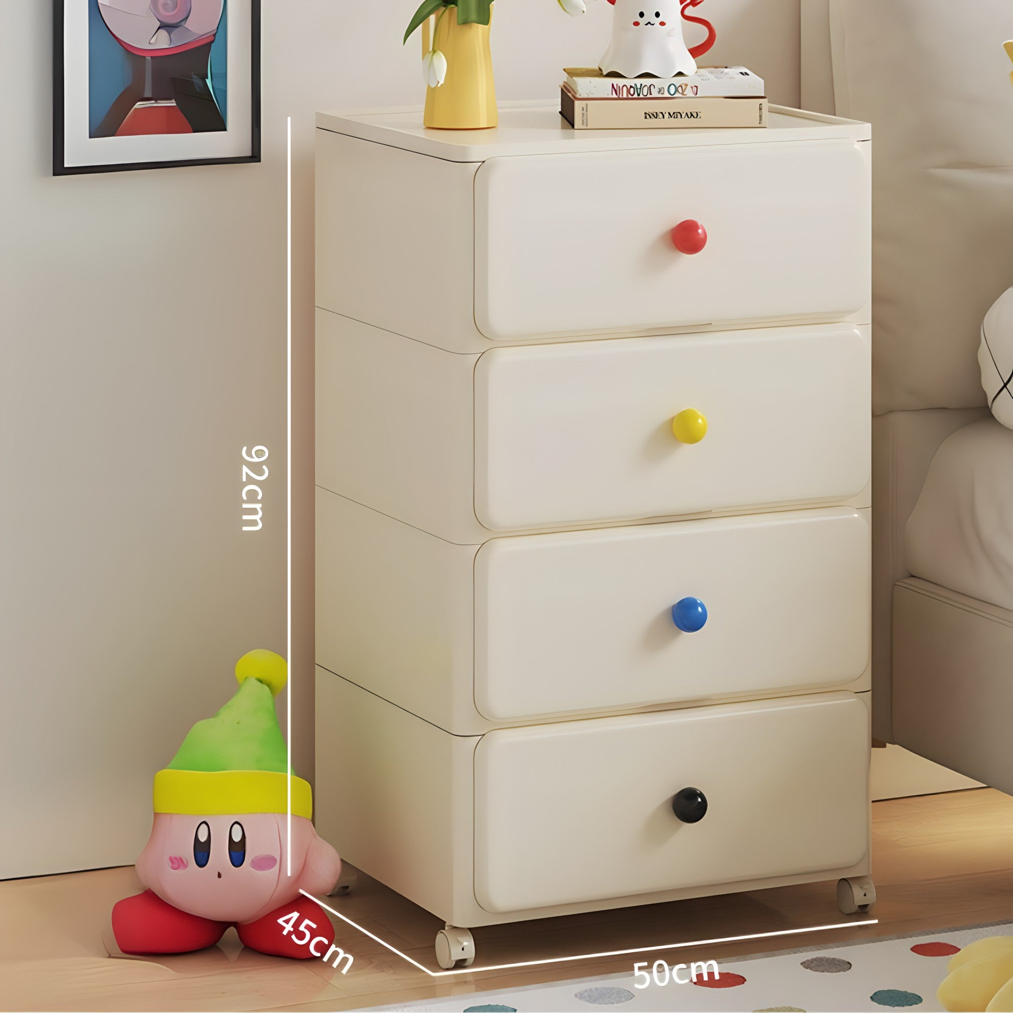 Pop Color Rolling Chest