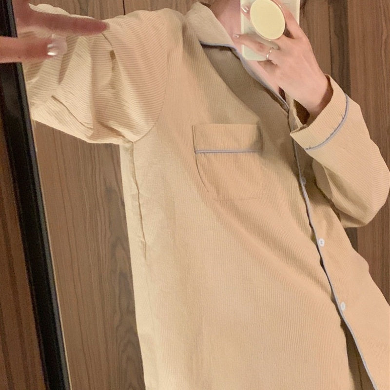 ストライプ長袖パジャマ kocol
