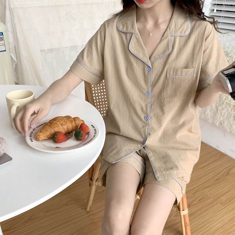 ストライプ長袖パジャマ kocol