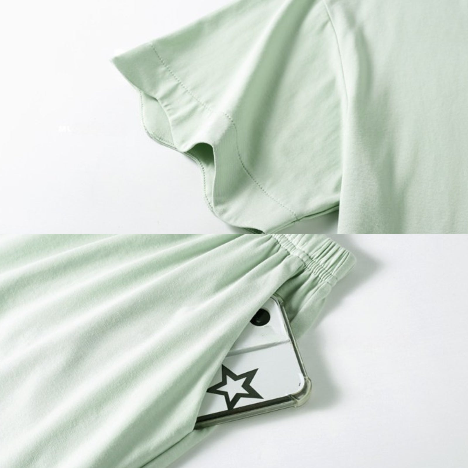 Scalloped Soft Pajamas