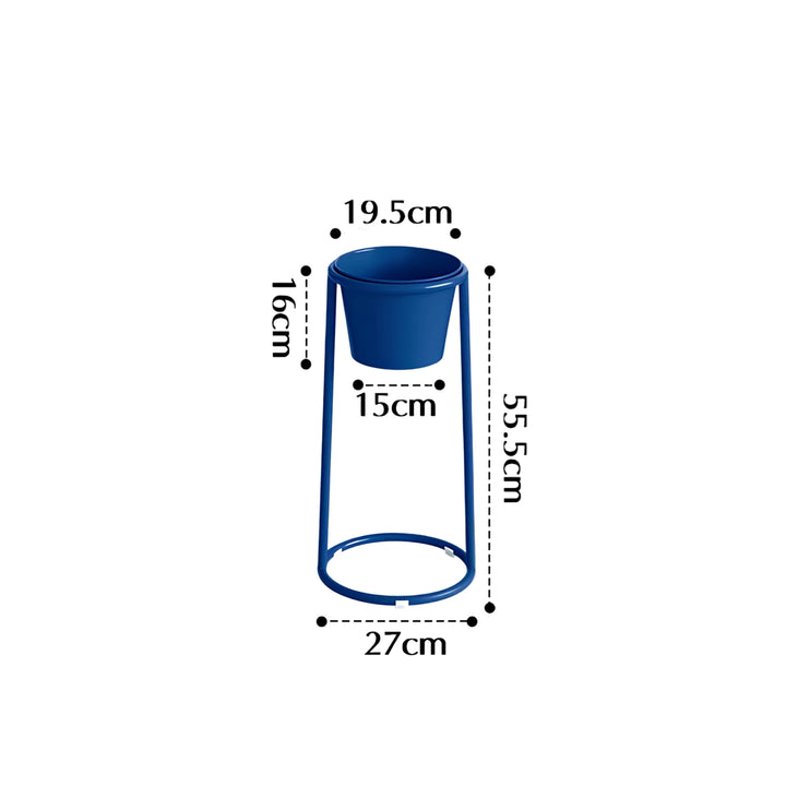 Slim High-Type Plant Stand - Klein Blue