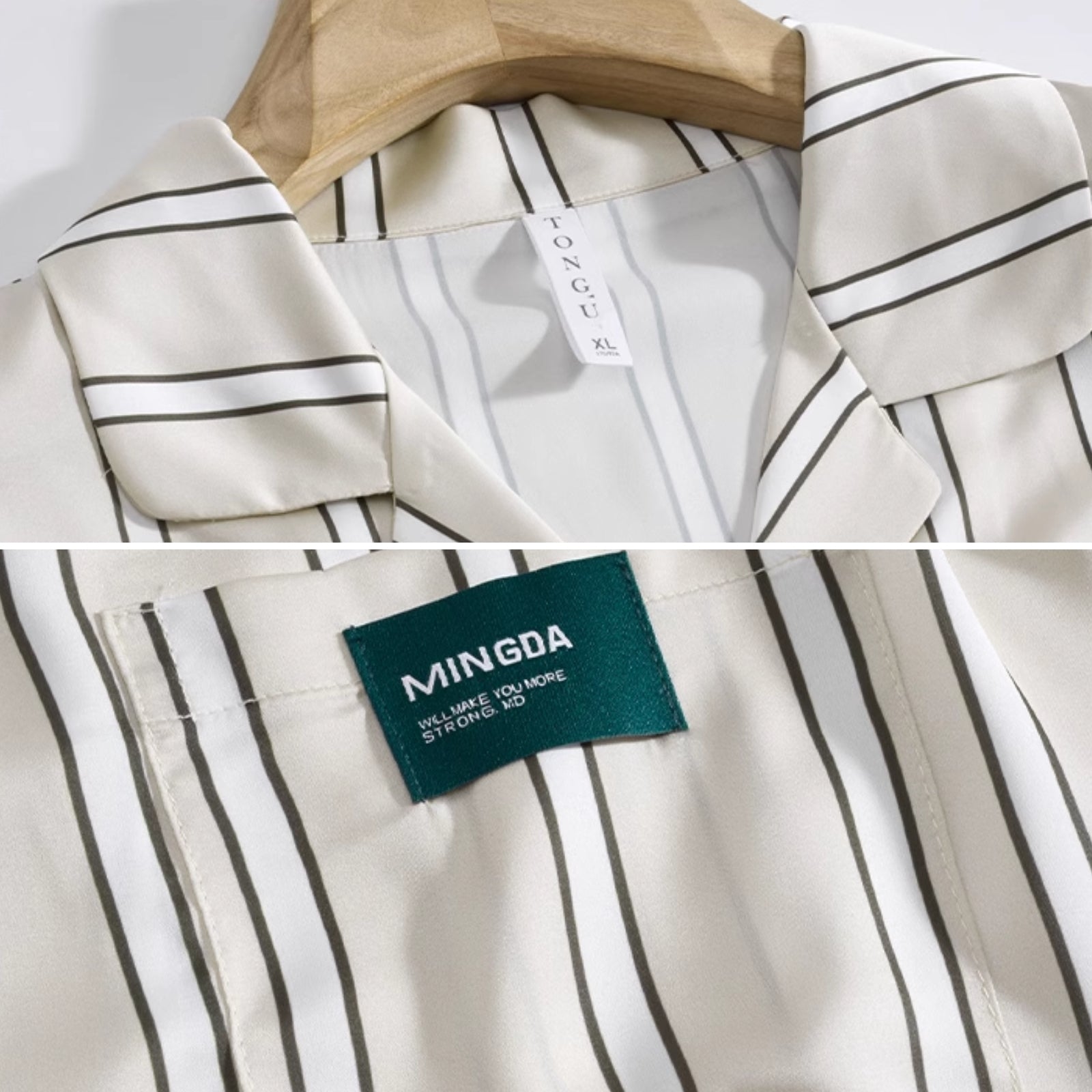 Cool Touch Stripe Summer Pajamas