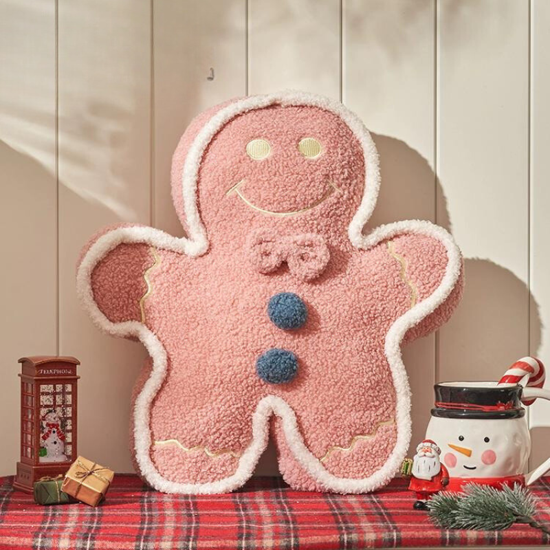 ジンジャーブレッドマンクッキーマンクリスマスぬいぐるみ kocol