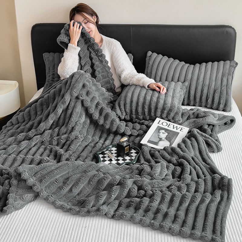 Coral fleece blanket 