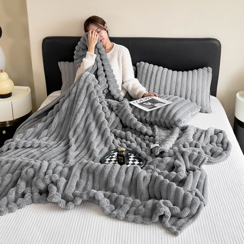 Coral fleece blanket 