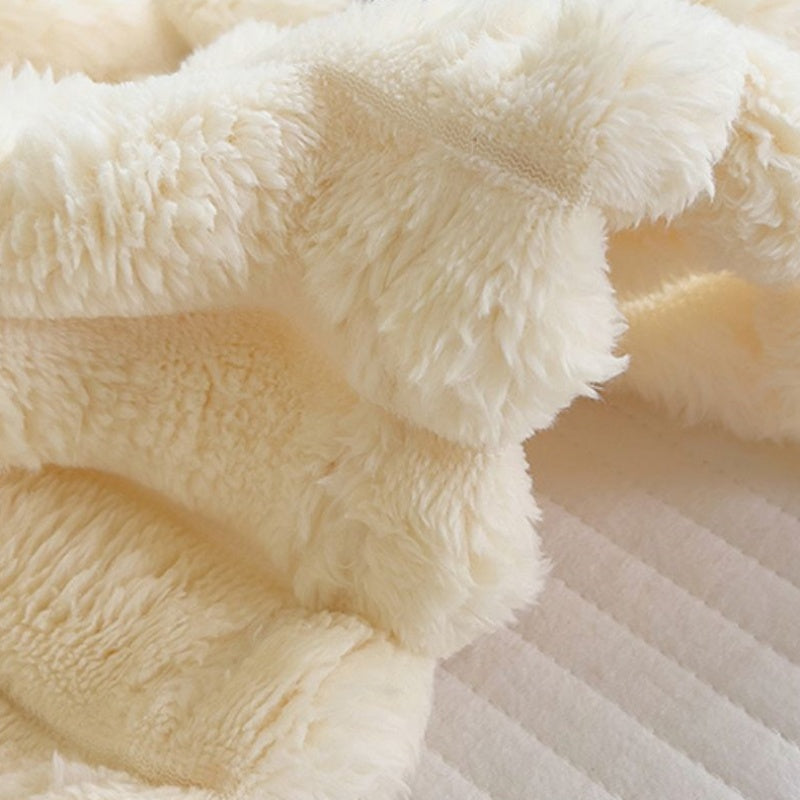 サンゴフリース ブランケット 