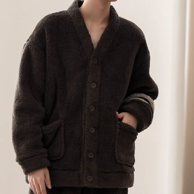 ユニセックス ライン もこもこルームウェア kocol