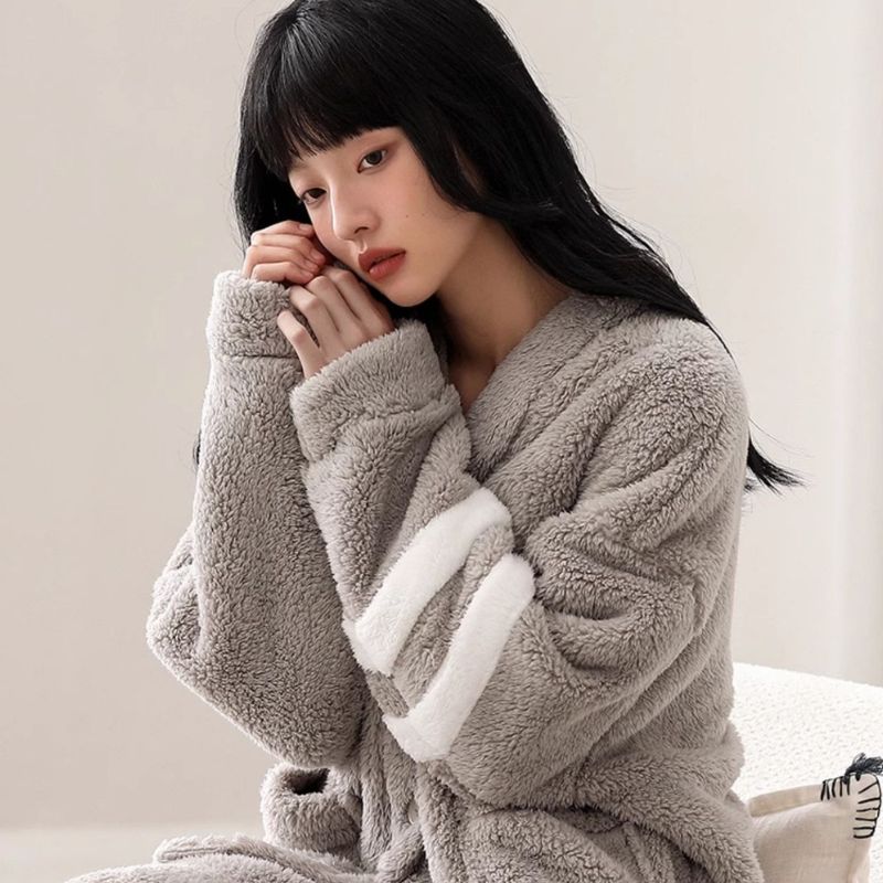 ユニセックス ライン もこもこルームウェア kocol