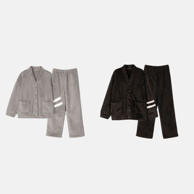 ユニセックス ライン もこもこルームウェア kocol