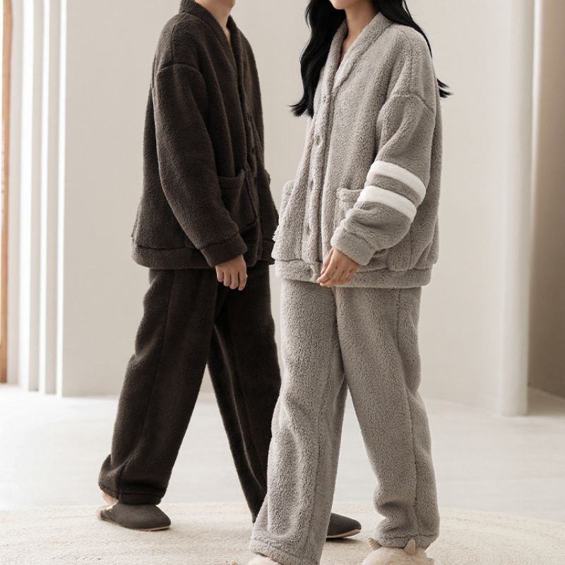 ユニセックス ライン もこもこルームウェア kocol