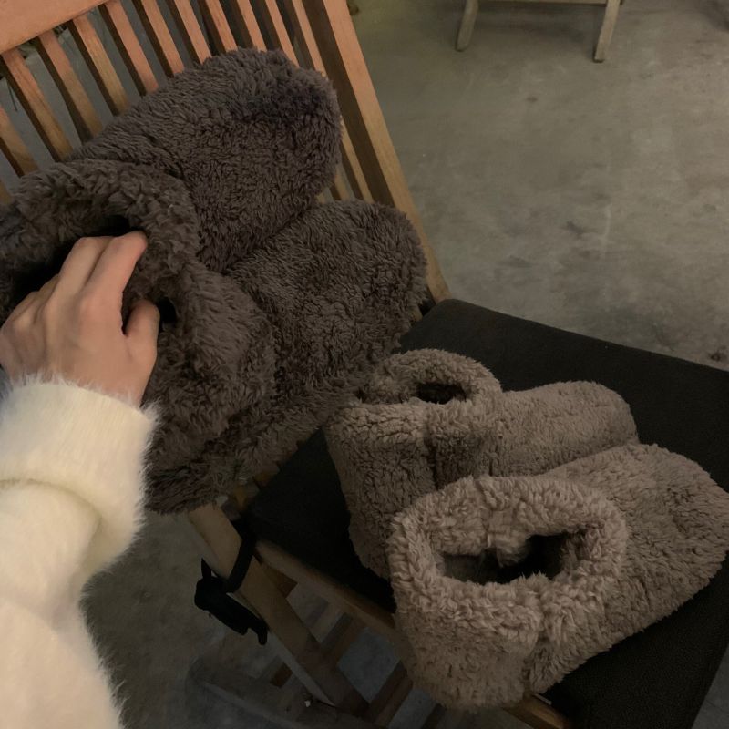 ユニセックス もこもこ ルームシューズ ブーツ kocol