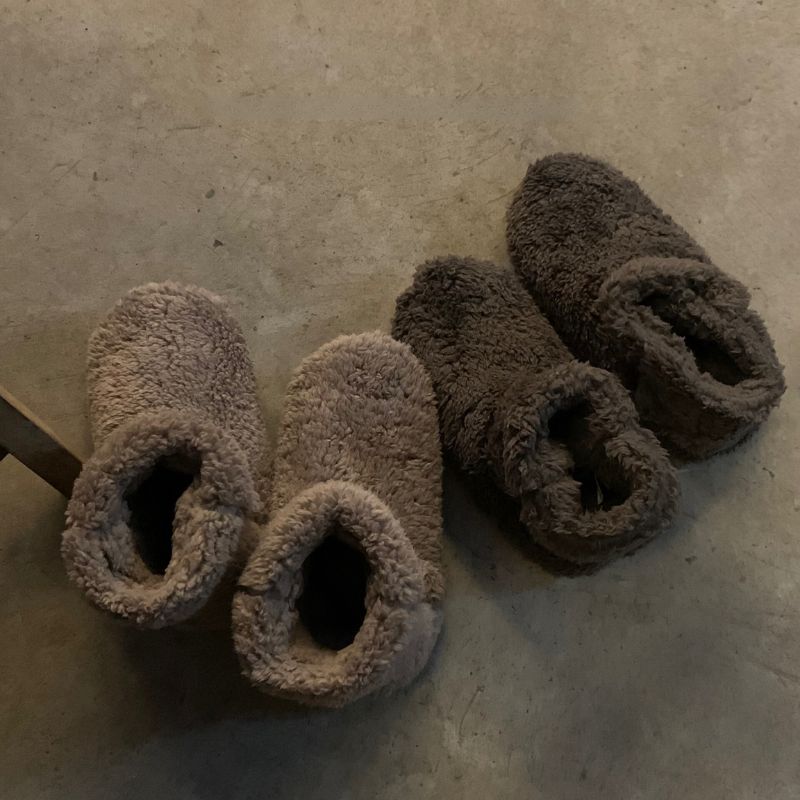 ユニセックス もこもこ ルームシューズ ブーツ kocol