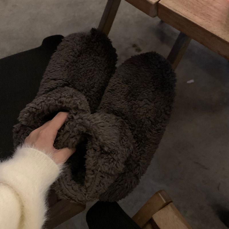 ユニセックス もこもこ ルームシューズ ブーツ kocol