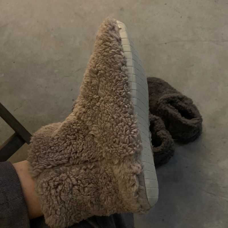 ユニセックス もこもこ ルームシューズ ブーツ kocol