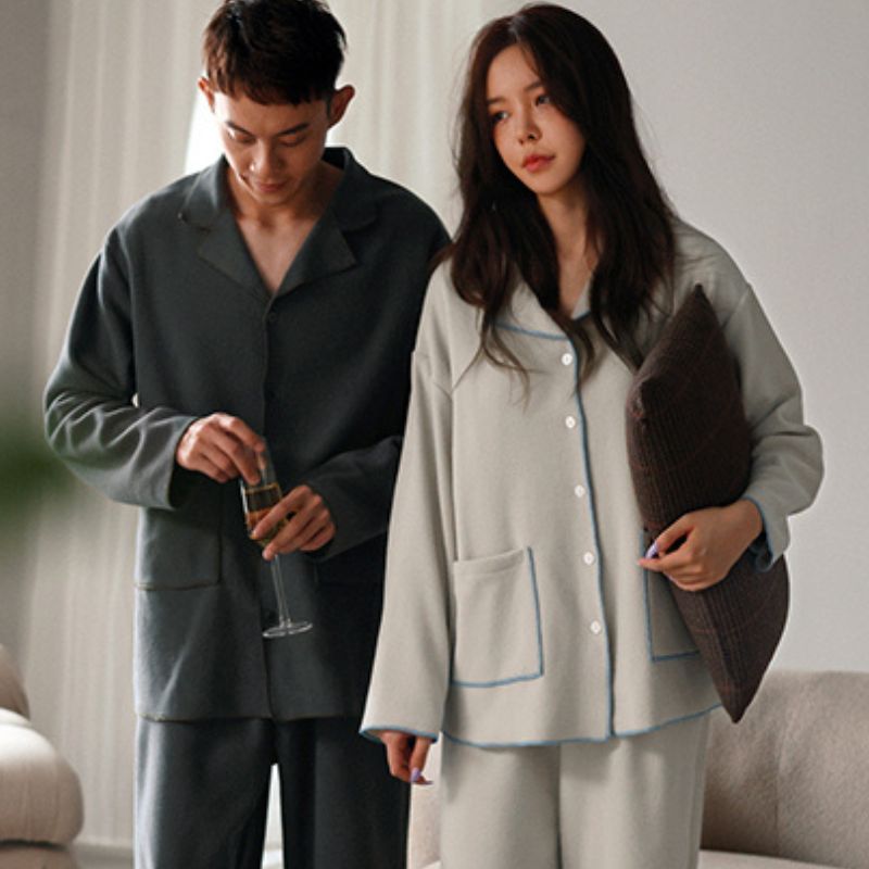 ユニセックス フリース 長袖パジャマ kocol