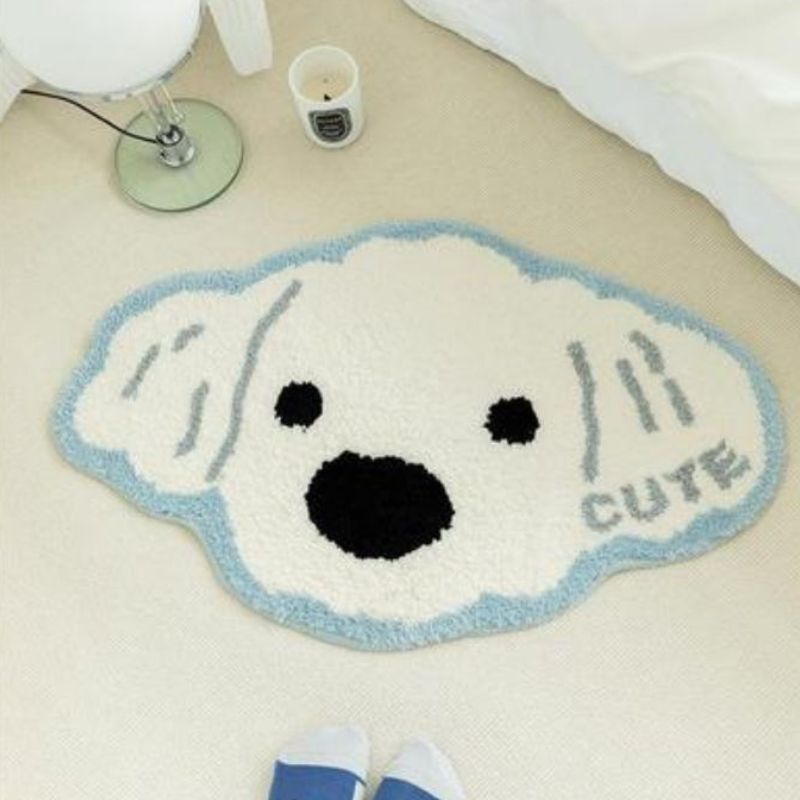 Dog Die-cut Rug Mat
