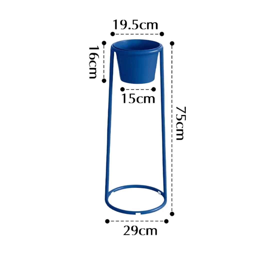 Slim High-Type Plant Stand - Klein Blue