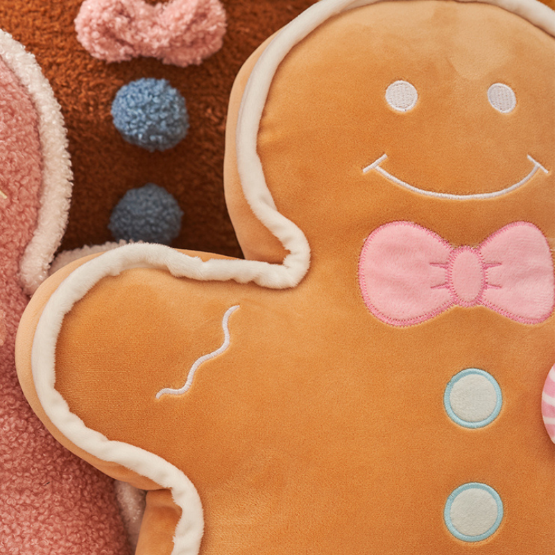 ジンジャーブレッドマンクッキーマンクリスマスぬいぐるみ kocol