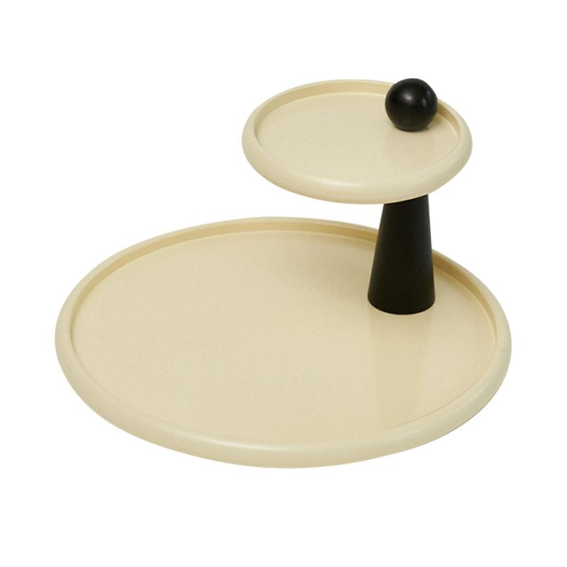 レトロモダン ラウンド2段トレイ kocol