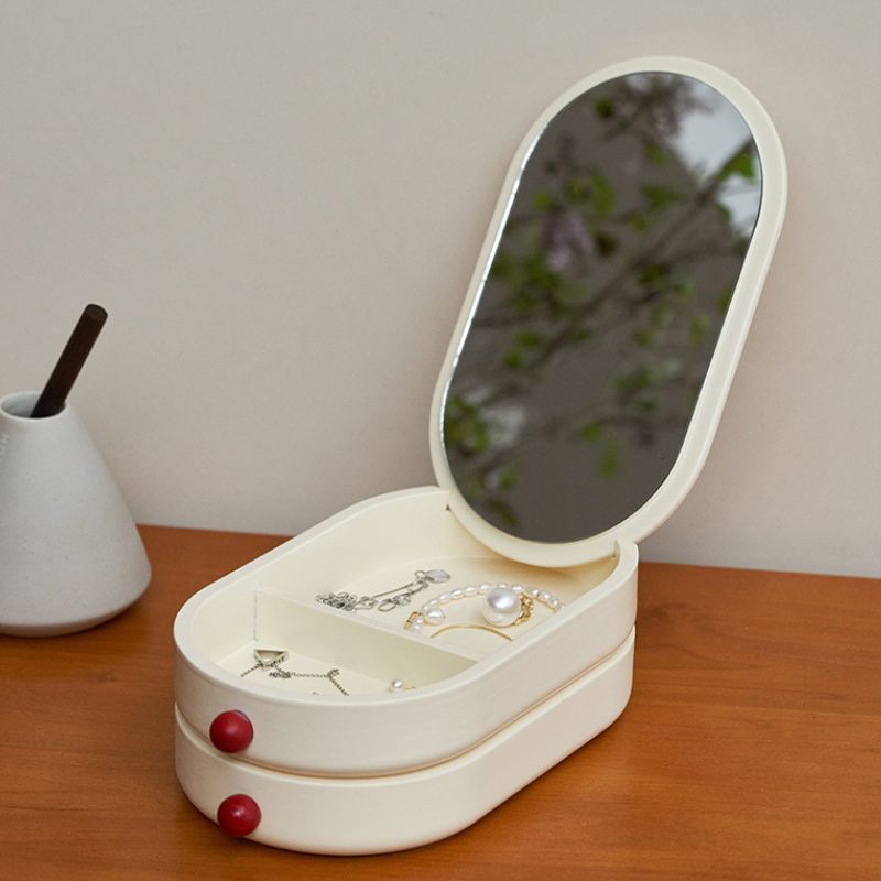 レトロデザイン2段ジュエリーボックス kocol