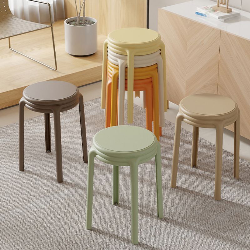 プラスチック スタッカブル カラフル スツール kocol