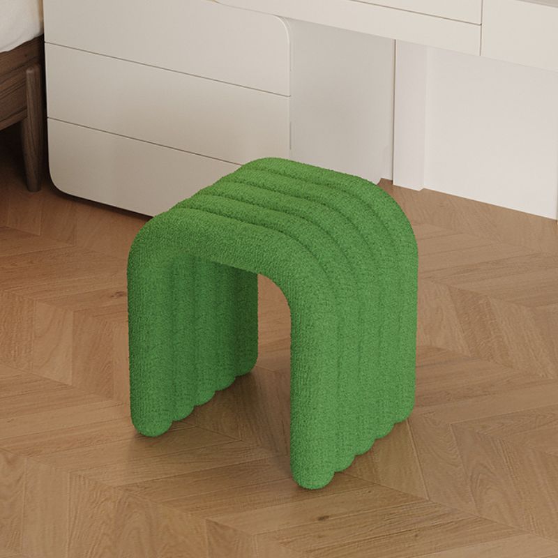 カラフル ベルベッド アーチ型 スツール オットマン kocol