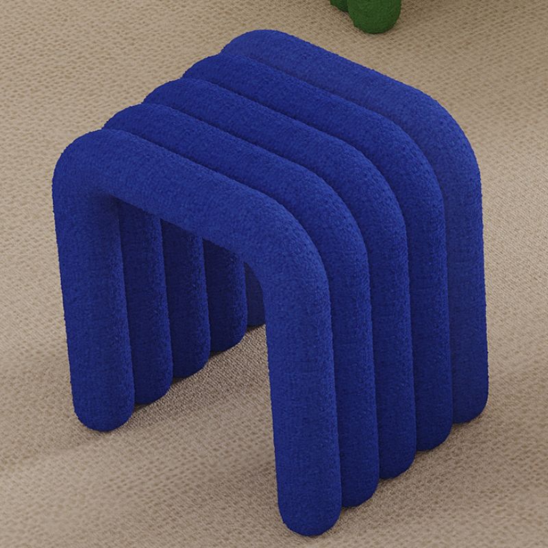 カラフル ベルベッド アーチ型 スツール オットマン kocol