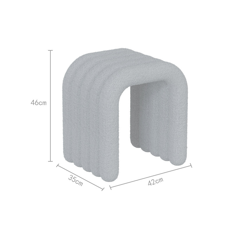 カラフル ベルベッド アーチ型 スツール オットマン kocol