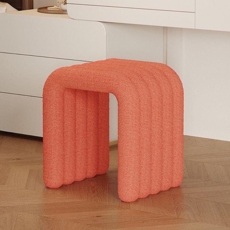 カラフル ベルベッド アーチ型 スツール オットマン kocol