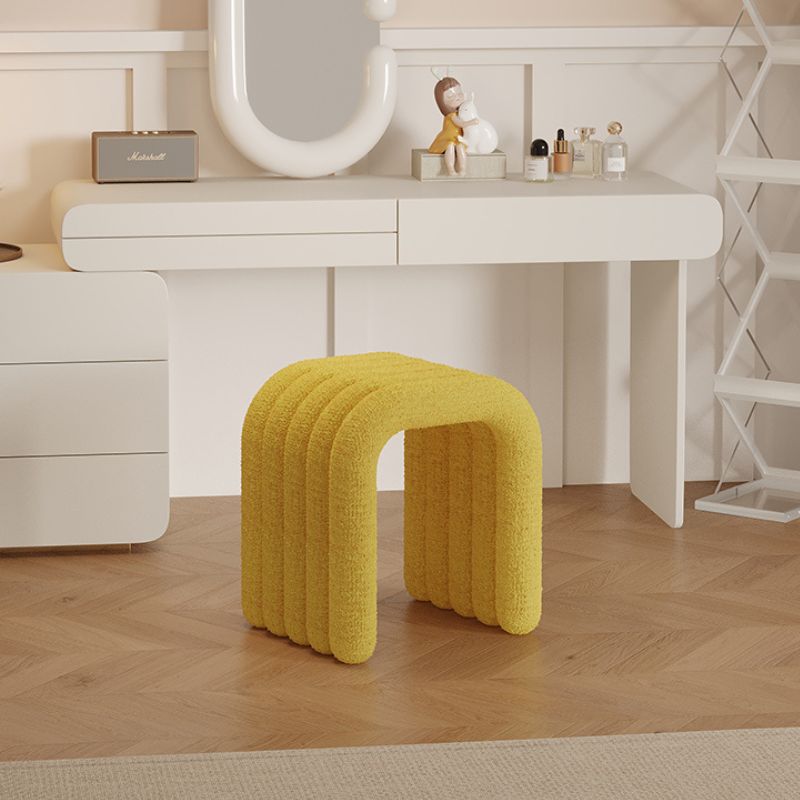 カラフル ベルベッド アーチ型 スツール オットマン kocol