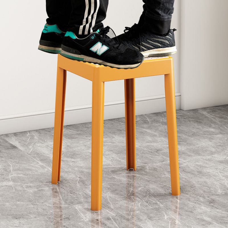 スクエア ラタン スツール スタッカブル チェア kocol