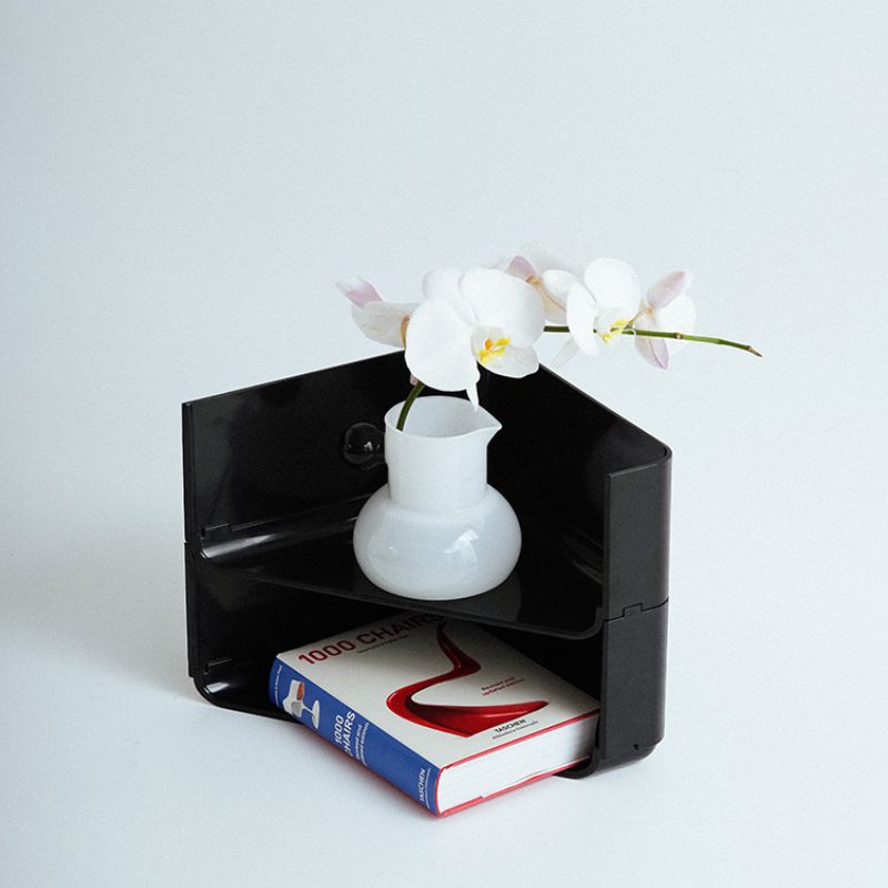 コーナー三角収納ラック kocol