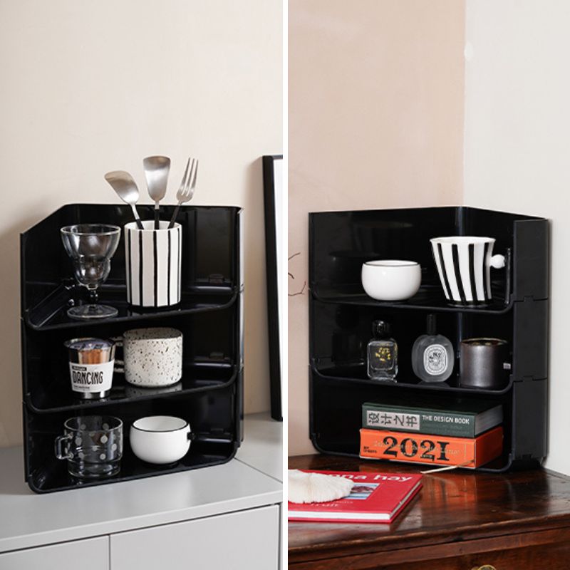 コーナー三角収納ラック kocol