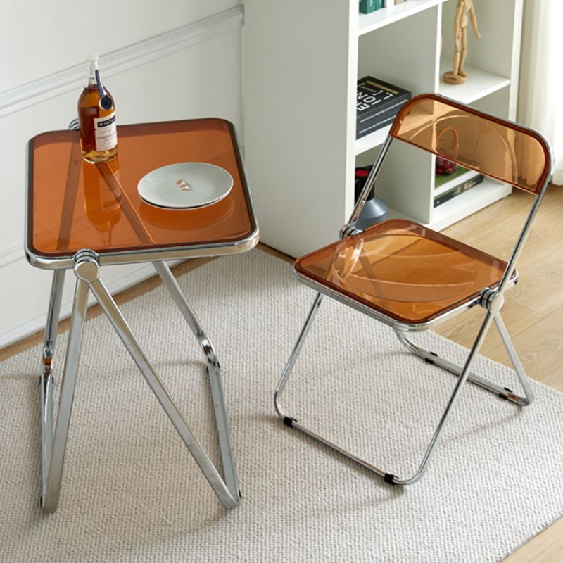 アクリルクリア折り畳みテーブル kocol