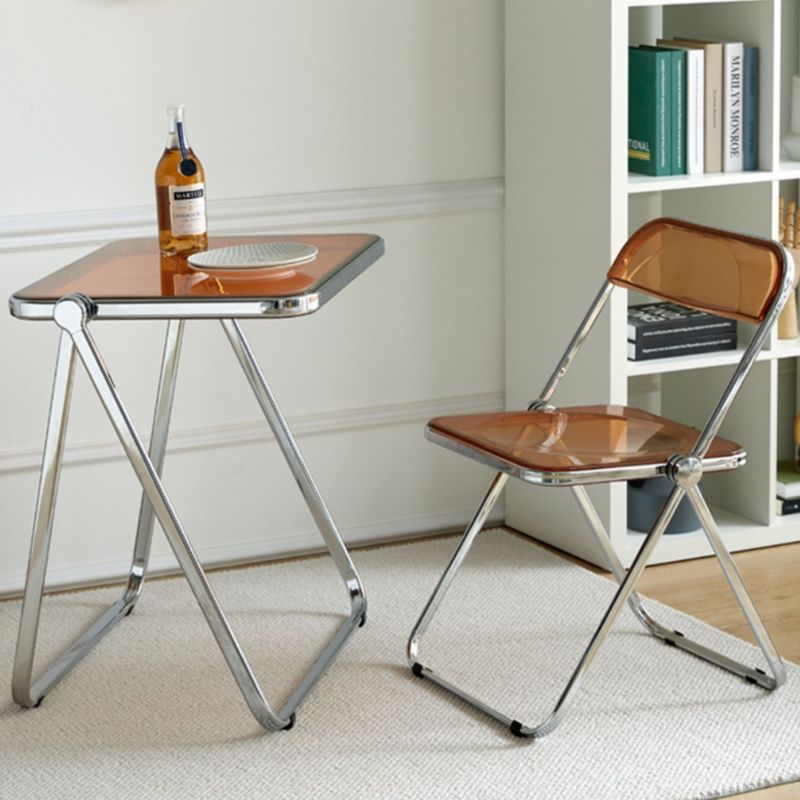 アクリルクリア折り畳みテーブル kocol