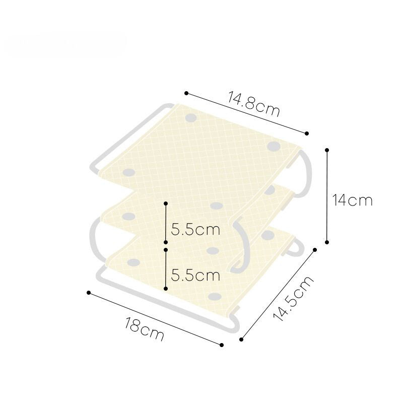 アイアンフレームレザー収納ラック kocol