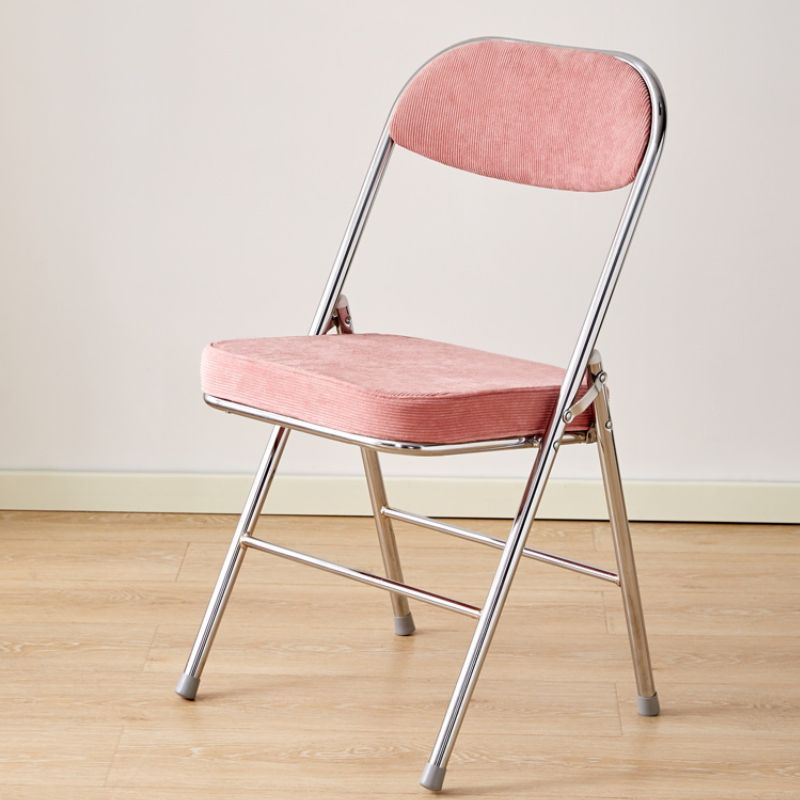 Corduroy folding chair