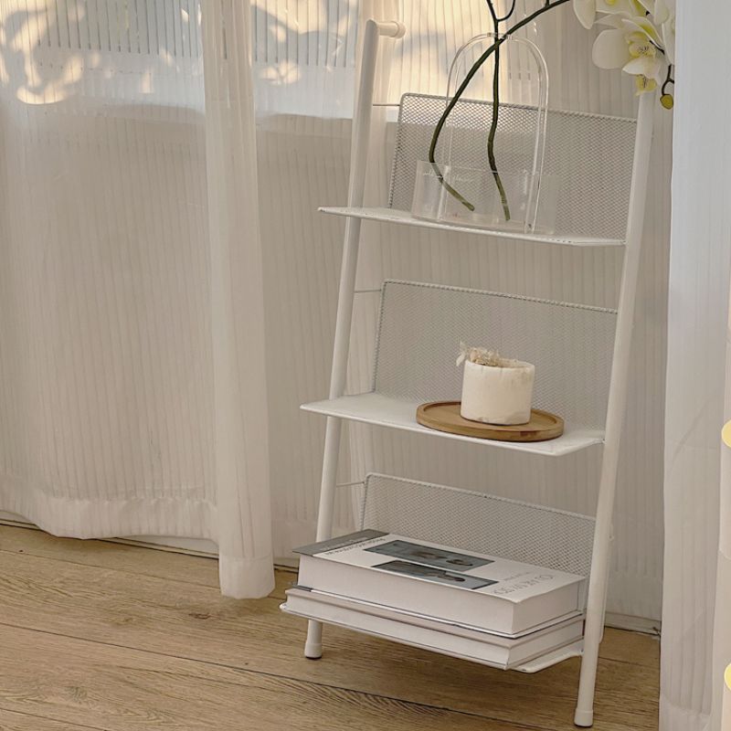 壁掛けラダー3段シェルフ 収納ラック kocol