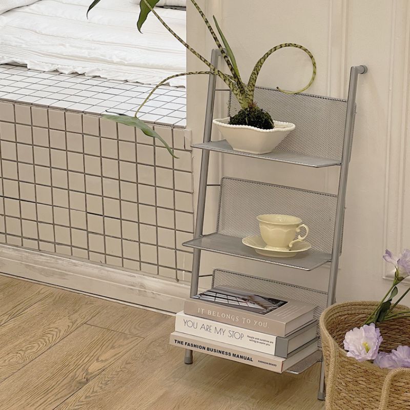 壁掛けラダー3段シェルフ 収納ラック kocol