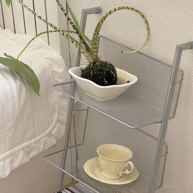 壁掛けラダー3段シェルフ 収納ラック kocol