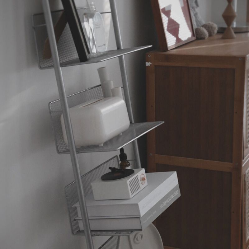 壁掛けラダー6段シェルフ 収納ラック kocol