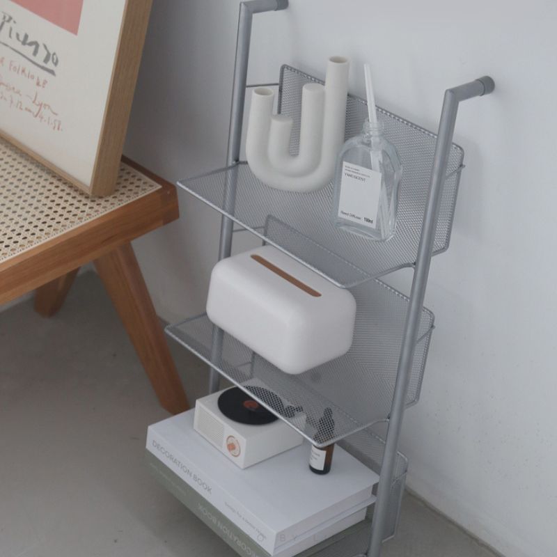 壁掛けラダー3段シェルフ 収納ラック kocol